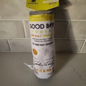 NWT Good Boy Vodka Plush DOG Toy